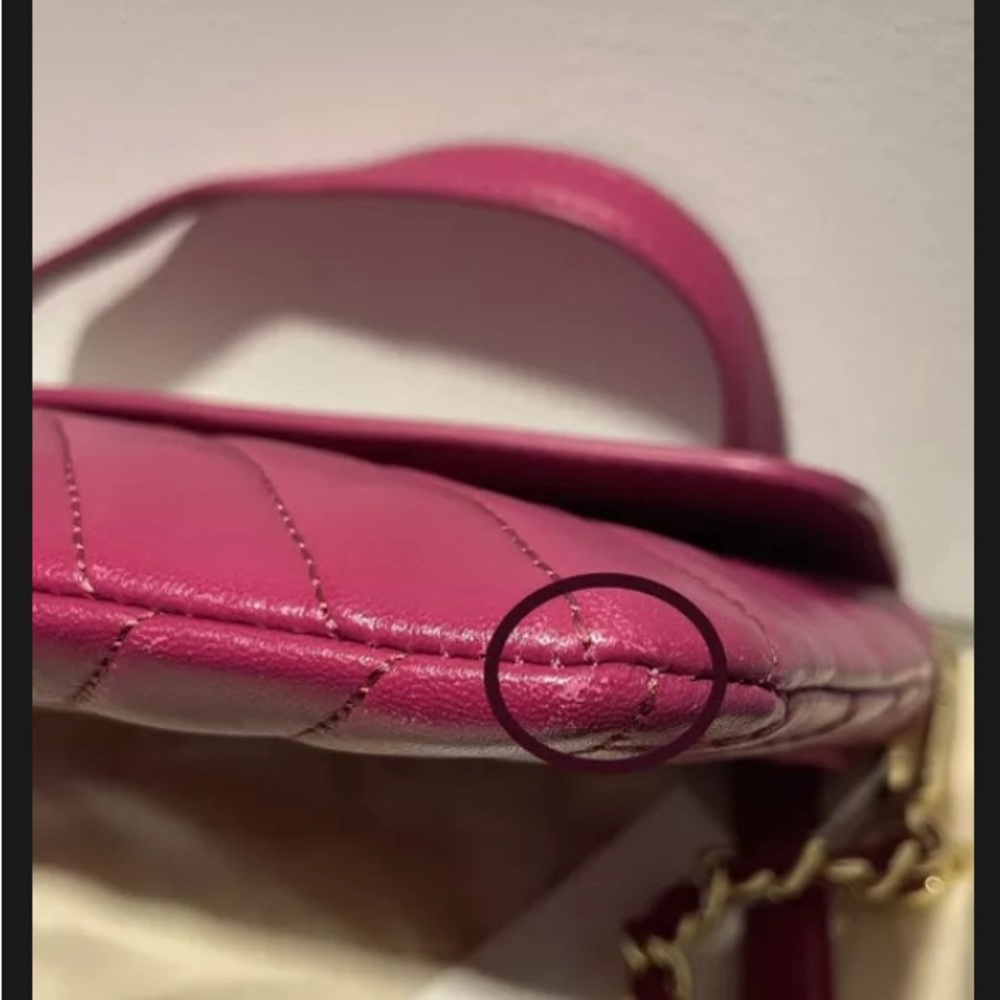 NWT Tory Burch Alexa Convertible Clutch in  Party Fuchsia 🩷 - Picture 13 of 16